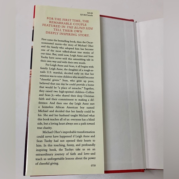 In A Heartbeat 2010 Signed First Edition Hardcover by Leigh Anne & Sean Tuohy - Picture 7 of 11